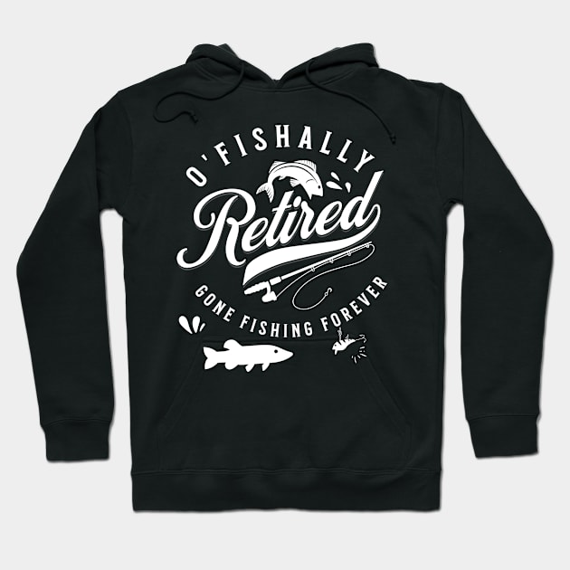 Funny Fishing Quote Hoodie by mieeewoArt